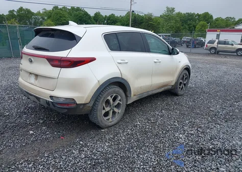 2021 Kia Sportage Lx из США, поврежденный, VIN KNDPMCAC2M7891550